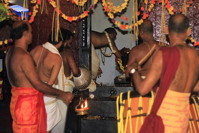 Thalassery; Kerala; India; Tellicherry; temple; pojja; uasatish;Maha Kalasha Kriya;