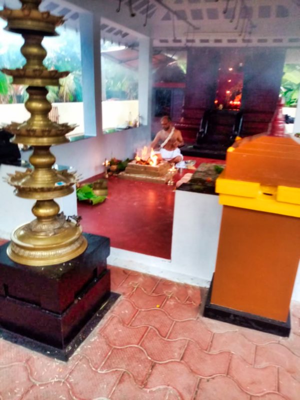 Pratishta Dinam 2020; Ambalavattam Temple; Thalassery; uasatish; Kerala; India;