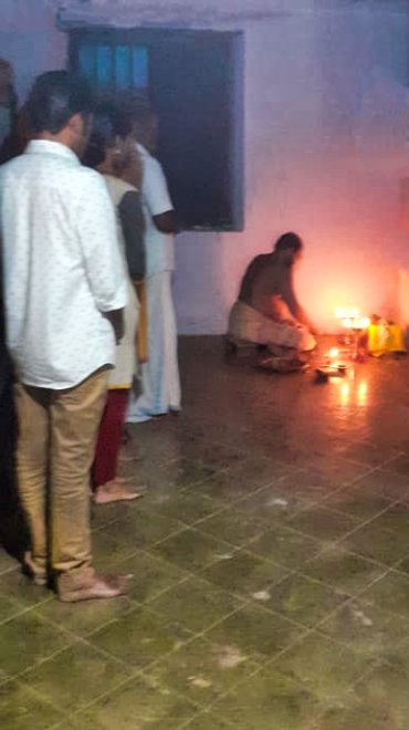 Guru Pooja; Ambalavattam Temple; Thalassery; uasatish;