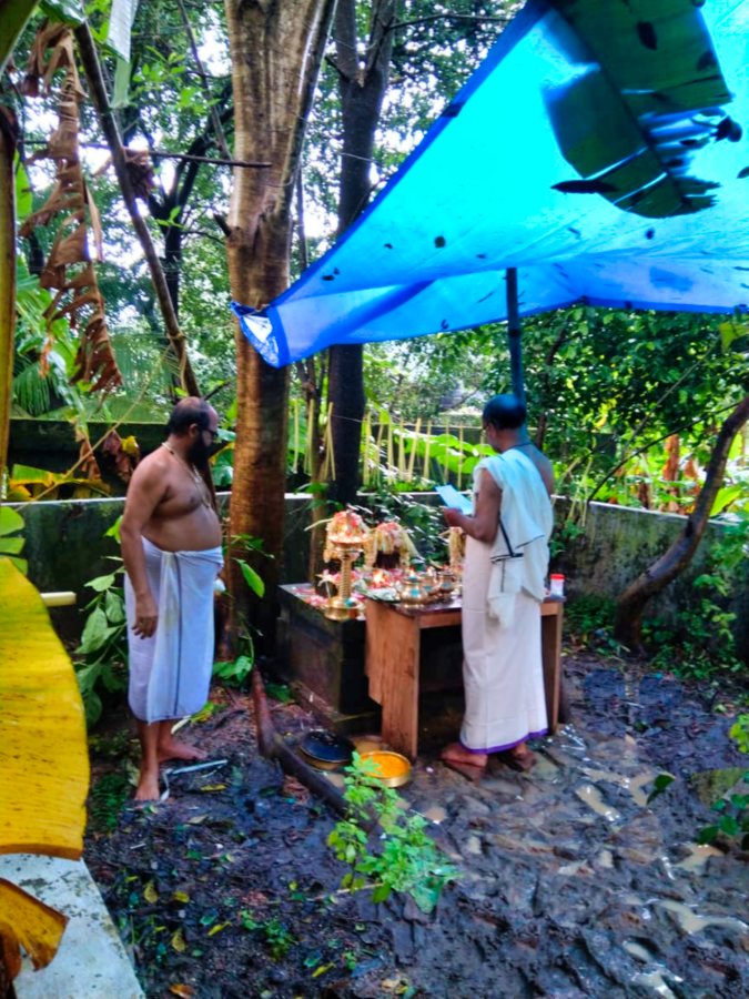 Naga Pooja 2021; Ambalavattam Temple; Thalassery; Kerala; pooja; uasatish; Tellicherry;