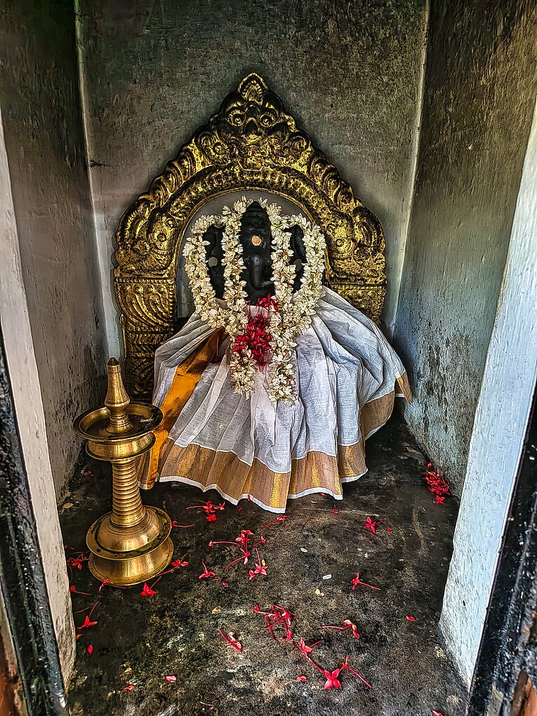 Ganapati; Ambalavattam Temple; Tellicherry; uasatish; Kerala; India;